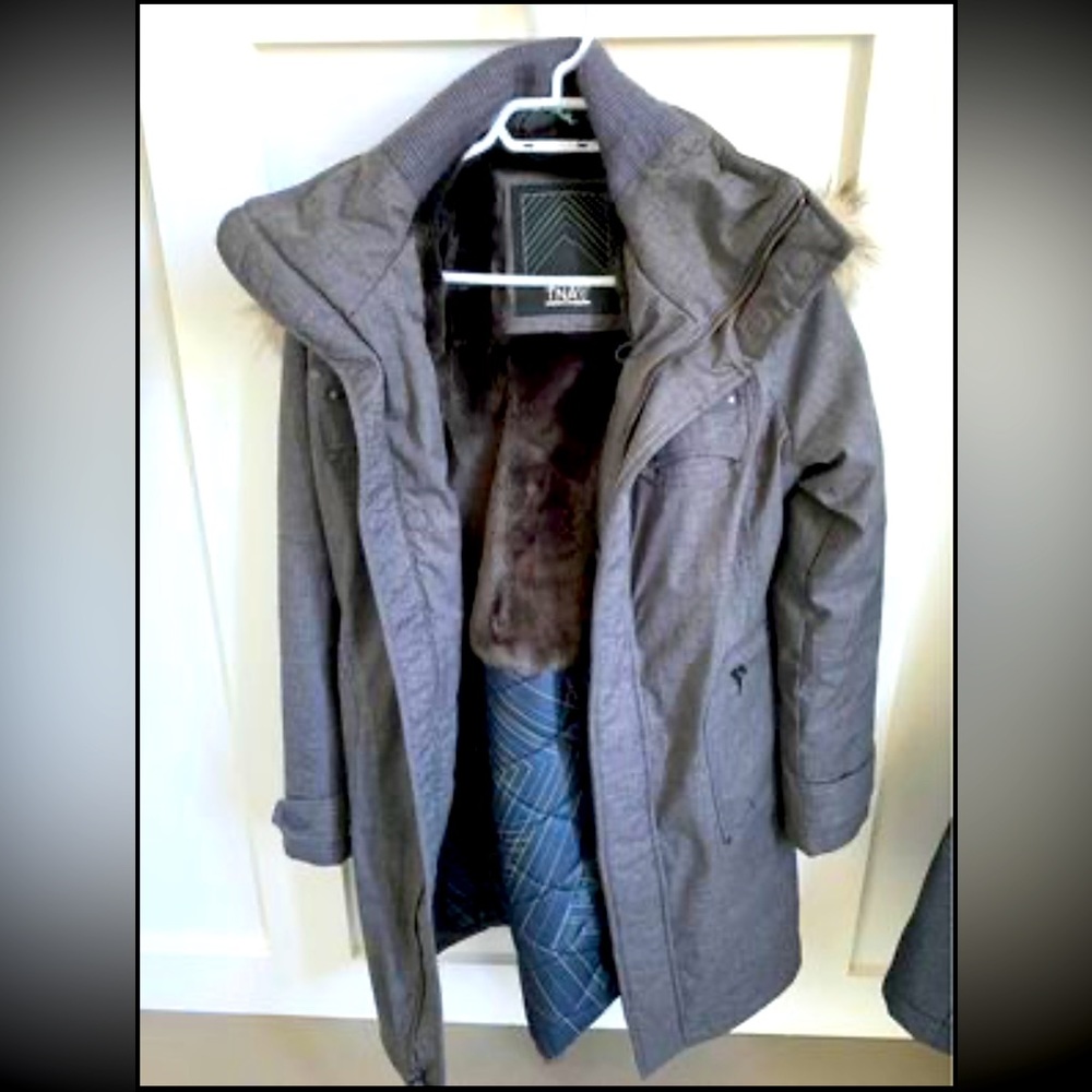 Grey Aritzia TNA Verbier parka